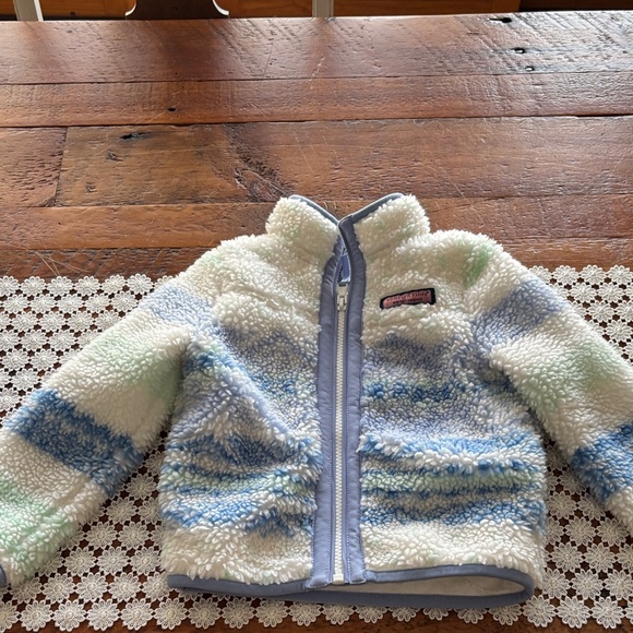 Vineyard Vines Blue Fleece Jacket Fir Toddler Girl Size 3T. NEW No Tag. - Picture 1 of 6